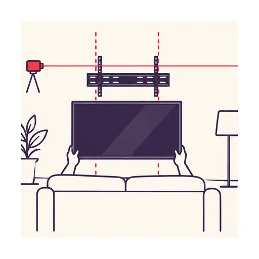 Illustration: step 3 — Studs, height, level